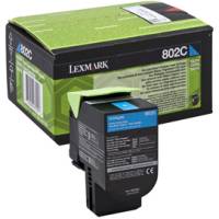 Toner - ciano - Return program - 1000 pagine - Lexmark - 80C20C0 - 734646475556 - DMwebShop