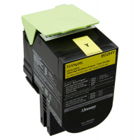 Toner - giallo - 80C20Y0 - Return program - 4000 pagine - Lexmark - 80C2HY0 - 734646477901 - DMwebShop