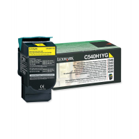 Toner - giallo - Return program - 2000 pagine - Lexmark - C540H1YG - 734646083485 - DMwebShop