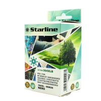 Cartuccia Ink - per Hp - nero - 304XL - N9K08AE - 20 ml - Starline - JRHP304XLB - 8025133110961 - DMwebShop