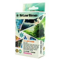 Cartuccia ink - per Brother - magenta - LC1000M - 20 ml - Starline - JNBR1000M - 8025133108241 - DMwebShop