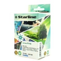 Cartuccia ink - per Hp - 711 - ciano - CZ130A - 26 ml - Starline - JNHP711C - 8025133109767 - DMwebShop