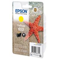 Cartuccia originale inchiostro - giallo - Epson 603 - 130 pagine - C13T03U44010 - 8715946666792 - DMwebShop