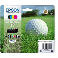 Cartuccia ink - 34 - C-M-Y-K - C-M-Y 4,2 ml - K 6,1 ml - Epson - C13T34664010 - 8715946632117 - DMwebShop