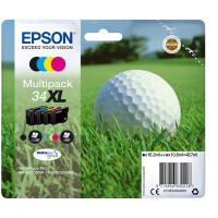 Multipack Cartuccia ink - 34XL - C-M-Y-K - C-M-Y 10,8 ml - K 16,3 ml - Epson - C13T34764010 - 8715946632216 - DMwebShop