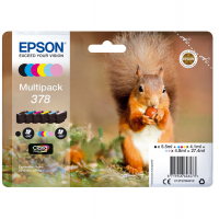 Cartuccia ink - 378 - C-M-Y-C CH-M CH-K - C-M-Y 4,1 ml - C CH-M CH 4,8 ml - K 5,5 ml - Epson - C13T37884010 - 8715946646473 - DMwebShop