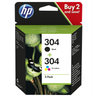 Multipack Cartucce Originale - HP 304 - Confezione 2 cartucce - Hp - 3JB05AE - 192545177016 - DMwebShop