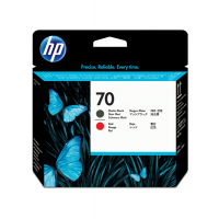 Testina di stampa - 70 - nero opaco-rosso - 130 ml - Hp - C9409A - 882780528505 - DMwebShop