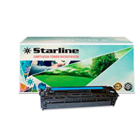 Toner Ricostruito - per Hp - ciano - CB541A - 1400 pagine - Starline - K15105TA - 8025133113566 - DMwebShop