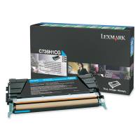 Toner - ciano - C734A1CG Return program - 6000 pagine - Lexmark - C736H1CG - 734646148795 - DMwebShop