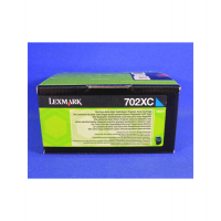 Toner - ciano - Return program - 4000 pagine - Lexmark - 70C2XC0 - 734646436953 - DMwebShop