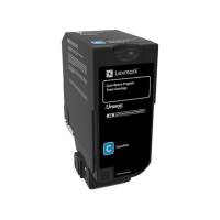 Toner - ciano - Return program - 3000 pagine - Lexmark - 74C20C0 - 734646601344 - DMwebShop
