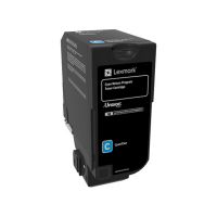 Toner - ciano - Return program - 3000 pagine - Lexmark - 74C20C0 - 734646601344 - DMwebShop