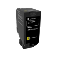 Toner - giallo - Return program - 3000 pagine - Lexmark - 74C20Y0 - 734646601443 - DMwebShop
