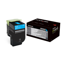 Toner - ciano - 3000 pagine - Lexmark - 80C0H20 - 734646481021 - DMwebShop