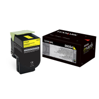 Toner - giallo - 2000 pagine - Lexmark - 80C0S40 - 734646479332 - DMwebShop