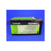 Toner - magenta - 3000 pagine - Lexmark - 80C2HME - 734646497183 - DMwebShop