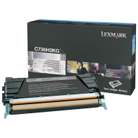 Toner - nero - non return program - 12000 pagine - Lexmark - C736H2KG - 734646047715 - DMwebShop