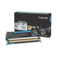 Toner - ciano - Return program - 7000 pagine - Lexmark - C746A1CG - 734646319751 - DMwebShop