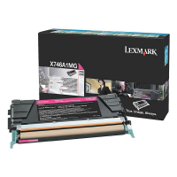 Toner - magenta - Return program - 7000 pagine - Lexmark - X746A1MG - 734646346627 - DMwebShop