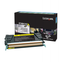 Toner - giallo - Return program - 10000 pagine - Lexmark - X748H1YG - 734646346771 - DMwebShop