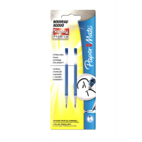 Blister 2 Refill Gel - 0,7 mm - Blu - Replay Premium - Papermate - 1901344 - DMwebShop