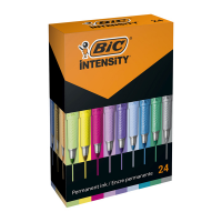 Marcatore Intensity - colori assortiti - 24 pezzi - Bic - 992731 - 3086123595422 - DMwebShop