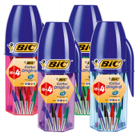 Penna a sfera Cristal - punta 1 mm - colori assortiti - barattolo 20 pezzi - Bic - 929081 - 3086126780160 - DMwebShop