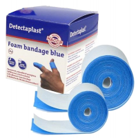 Bendaggio coesivo Detectaplast - per HACCP - 6 x 450 cm - blu - Pvs - CER117 - 5430000726320 - DMwebShop