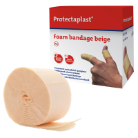 Bendaggio coesivo Protectaplast - 6 x 450 cm - color pelle - Pvs - CER112 - 5430000726337 - DMwebShop