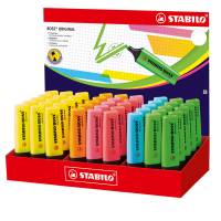 Evidenziatore Boss Original - colori assortiti - expo 45 pezzi - Stabilo - 70/45-1 - 4006381516181 - DMwebShop