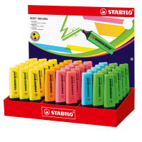Evidenziatore Boss Original - colori assortiti - expo 45 pezzi - Stabilo - 70/45-1 - 4006381516181 - DMwebShop