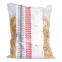 Elastico - gomma - Ø 30 mm - 1 kg - giallo - Viva - E030 - 8014035000272 - DMwebShop