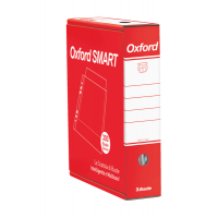 Buste forate Oxford Smart - De Luxe - buccia - 22 x 30 cm - trasparente - conf. 300 pezzi - Esselte - 391098600 - 8004157098608 - DMwebShop