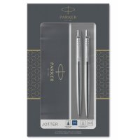 Gift set Jotter Stainless Steel CT - portamine 0,5 mm - sfera M - Parker - 2093256 - 3026980932565 - DMwebShop