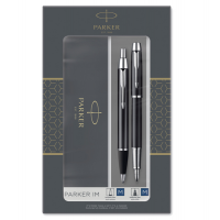 Gift Set Sfera M + Stilografica M IM nero CT - Parker - 2093215 - 3026980932152 - DMwebShop