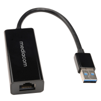 Adattatore di rete da USB 3 a Gigabit LAN - Mediacom - MD-U103 - 8028153115770 - DMwebShop