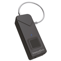 Lucchetto Indico Lock2 - con impronta digitale - Mediacom - MI-LOCK200 - 8028153103784 - DMwebShop