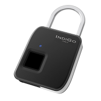 Lucchetto Indico Lock3 - con impronta digitale - Mediacom - MI-LOCK300 - DMwebShop