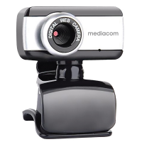 Webcam M250 - microfono integrato - 480p - Mediacom M-WEA250