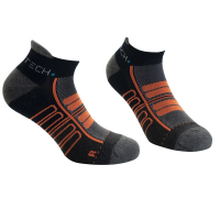 Calze fantasmino Cervinia - taglie 40-43 - blu-arancio - conf. 2 pezzi - Rossini - HH082YZ43 - 8011513102909 - DMwebShop