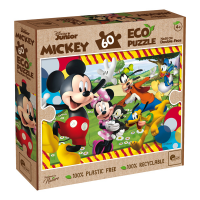 Puzzle maxi eco - Disney Mickey Mouse - 60 pezzi - Lisciani - 91850 - 8008324091850 - DMwebShop