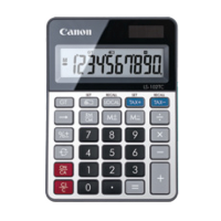 Calcolatrice - LS-102TC - grigio - Canon - 2471C001 - 4549292104622 - DMwebShop