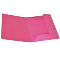 Cartellina 3 lembi 200 gr cartoncino bristol ciclamino Starline - 551