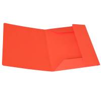 Cartellina 3 lembi 200 gr cartoncino bristol rosso Starline - 519