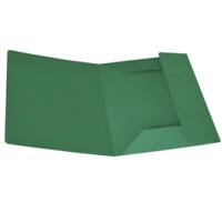 Cartellina 3 lembi 200 gr cartoncino bristol verde Starline - 553