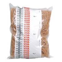 Elastici ad anello diametro 12 cm 1 kg caucciu avana Viva EN120B - 16021