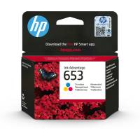 Cartuccia ink - 653 - C-M-Y - 200 pagine - Hp - 3YM74AE - 193905429479 - DMwebShop