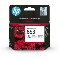 Cartuccia ink - 653 - C-M-Y - 200 pagine - Hp - 3YM74AE - 193905429479 - DMwebShop