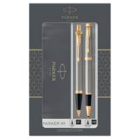 Gift Set Sfera M + roller a sfera IM Brushed metal GT - Parker - 2093217 - 3026980932176 - DMwebShop